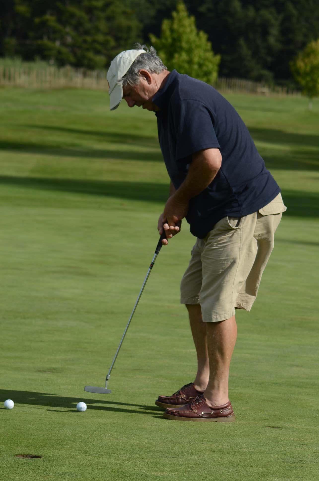 Golfer on Tarrangower Golf Course